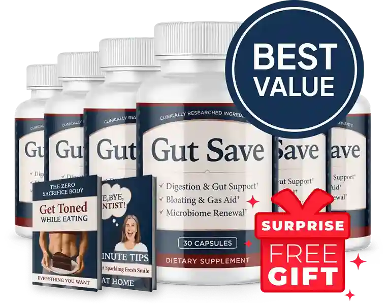 GutSave bottles available on the official website