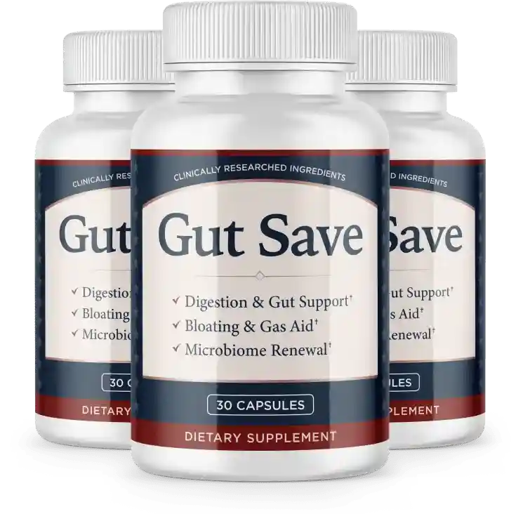 GutSave bottles with a Best Value badge